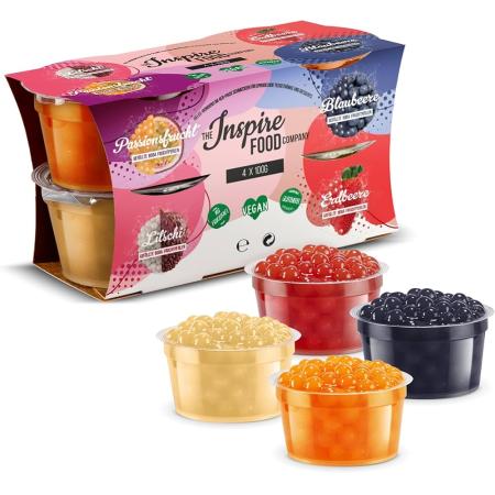 PACK BUBBLE TEA  4x100GR 